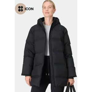 Sweaty Betty Nimbus Mid Waterproof Puffer, Black, Women's M Sweaty Betty Nimbus Mid Waterproof Puffer, Black, Women's M