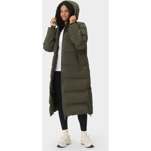 Sweaty Betty Nimbus Longline Waterproof Puffer, Green, Women's XXS Sweaty Betty Nimbus Longline Waterproof Puffer, Green, Women's XXS