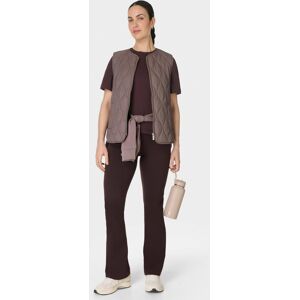 Sweaty Betty On The Move Gilet, Brown, Women's XS Sweaty Betty On The Move Gilet, Brown, Women's XS