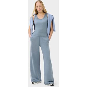Sweaty Betty Unwind Wide Leg Trousers, Blue, Women's S Sweaty Betty Unwind Wide Leg Trousers, Blue, Women's S