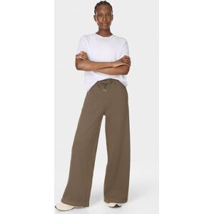 Sweaty Betty Premium Wide Leg Trousers, Brown, Women's XL Sweaty Betty Premium Wide Leg Trousers, Brown, Women's XL