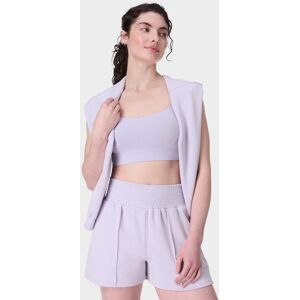 Sweaty Betty Sand Wash CloudWeight Shorts, Purple, Women's L Sweaty Betty Sand Wash CloudWeight Shorts, Purple, Women's L