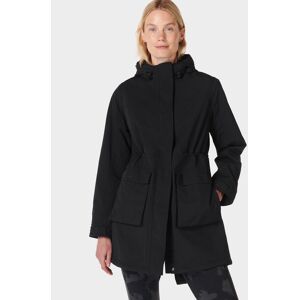 Sweaty Betty Winter Stride Waterproof Parka, Black, Women's XXS Sweaty Betty Winter Stride Waterproof Parka, Black, Women's XXS