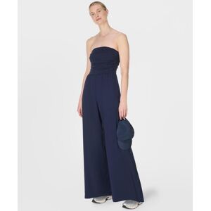 Sweaty Betty Modal Wide Leg Jumpsuit, Blue, Women's XXS Sweaty Betty Modal Wide Leg Jumpsuit, Blue, Women's XXS