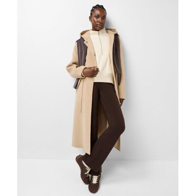 Sweaty Betty Wool Longline Parka, Neutral, Women's XXL Sweaty Betty Wool Longline Parka, Neutral, Women's XXL