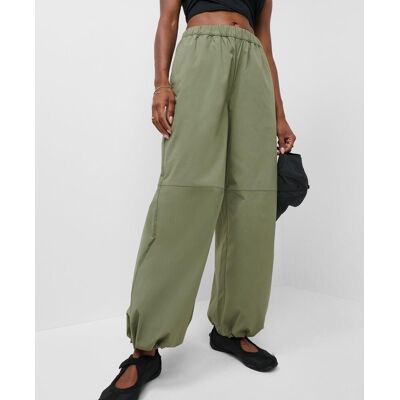 Sweaty Betty Explore More Adjustable Cuff Wide Leg Trouser, Green, Women's XS Sweaty Betty Explore More Adjustable Cuff Wide Leg Trouser, Green, Women's XS