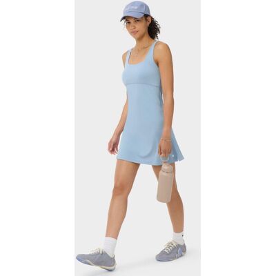 Sweaty Betty All Day Mini Dress, Blue, Women's XS Sweaty Betty All Day Mini Dress, Blue, Women's XS