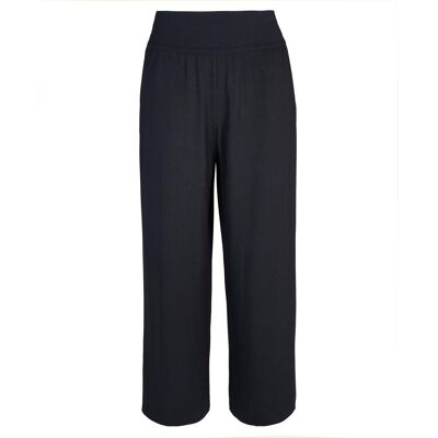 Sweaty Betty Modal Wide Leg Trousers, Black, Women's S Sweaty Betty Modal Wide Leg Trousers, Black, Women's S
