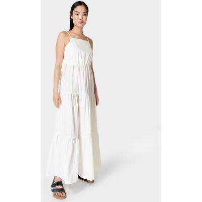 Sweaty Betty Parachute Summer Maxi Dress, White, Women's XXS Sweaty Betty Parachute Summer Maxi Dress, White, Women's XXS