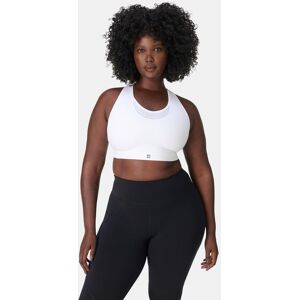 Sweaty Betty Power High Impact Sports Bra, White, Women's 32A Sweaty Betty Power High Impact Sports Bra, White, Women's 32A