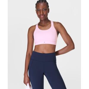 Sweaty Betty Power Medium Support Seam-Free Bust Bra, Pink, Women's XXS Sweaty Betty Power Medium Support Seam-Free Bust Bra, Pink, Women's XXS