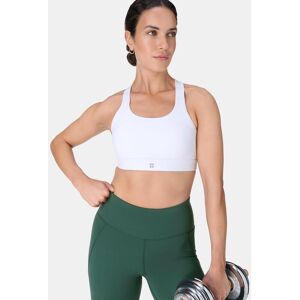 Sweaty Betty Power Medium Support Seam-Free Bust Bra, White, Women's S Sweaty Betty Power Medium Support Seam-Free Bust Bra, White, Women's S