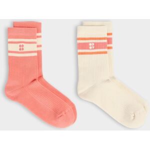 Sweaty Betty Lifestyle Ribbed Crew Socks 2 Pack, Multi, Women's UK 2-5 Sweaty Betty Lifestyle Ribbed Crew Socks 2 Pack, Multi, Women's UK 2-5