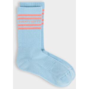 Sweaty Betty Varsity Slogan Socks, Multi, Women's UK 6-8 Sweaty Betty Varsity Slogan Socks, Multi, Women's UK 6-8