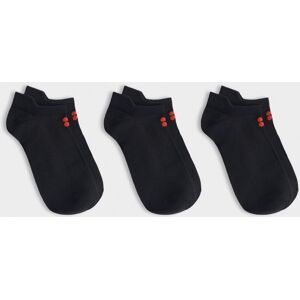 Sweaty Betty Lightweight Trainer Socks 3 Pack, Black, Women's UK 6-8 Sweaty Betty Lightweight Trainer Socks 3 Pack, Black, Women's UK 6-8