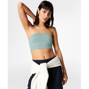 Sweaty Betty Balance Bandeau Strapless Bra, Blue, Women's XS Sweaty Betty Balance Bandeau Strapless Bra, Blue, Women's XS
