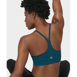 Sweaty Betty Spirit Restored Seamless Yoga Bra, Green, Women's L Sweaty Betty Spirit Restored Seamless Yoga Bra, Green, Women's L