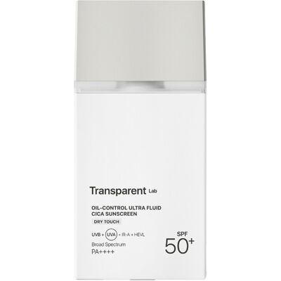 Transparent Lab Transparent Lab Oil Control Ultra Fluid Cica Sunscreen SPF 50 PA++++ 100 ml Transparent Lab Transparent Lab Oil Control Ultra Fluid Cica Sunscreen SPF 50 PA++++ 100 ml