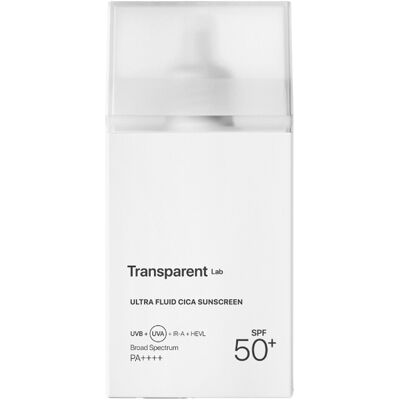 Transparent Lab Transparent Lab Ultra Fluid Cica Sunscreen SPF 50 PA++++ 100 ml Transparent Lab Transparent Lab Ultra Fluid Cica Sunscreen SPF 50 PA++++ 100 ml