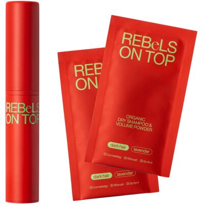 REBeLS ON TOP Dry Shampoo Starter Kit Dark REBeLS ON TOP Dry Shampoo Starter Kit Dark