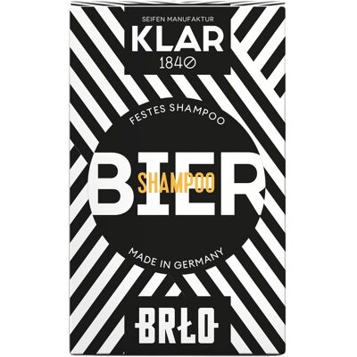 KLAR Solid Beer Shampoo Clear Soaps X BRLO 100 g KLAR Solid Beer Shampoo Clear Soaps X BRLO 100 g