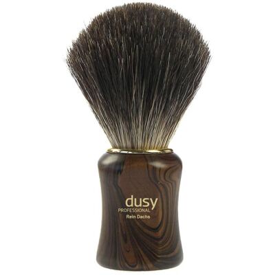 Dusy Barber Brush - Pure Dachshaar - Barber Brush in Walnut - Oak Handle - Shaving Tool Dusy Barber Brush - Pure Dachshaar - Barber Brush in Walnut - Oak Handle - Shaving Tool