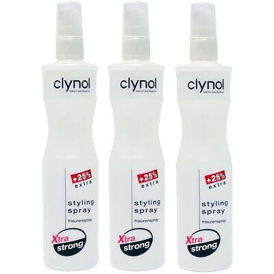 Clynol Xtra strong hairspray - Hair styling spray for all hair types Clynol Xtra strong hairspray - Hair styling spray for all hair types