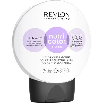 Revlon Nutri Color Filters - Pale Platinum - Hair Colour Mask Revlon Nutri Color Filters - Pale Platinum - Hair Colour Mask