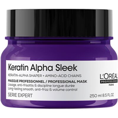 L'Oréal Professionnel Paris Serie Expert Keratin Alpha Sleek Professional Mask 250 ml L'Oréal Professionnel Paris Serie Expert Keratin Alpha Sleek Professional Mask 250 ml