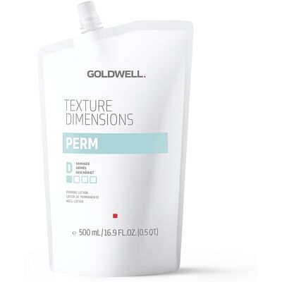 Goldwell D Damaged Texture Dimensions Perm - Perm for Damaged Hair Goldwell D Damaged Texture Dimensions Perm - Perm for Damaged Hair
