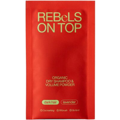 REBeLS ON TOP Dry Shampoo Dark Refill 10 g REBeLS ON TOP Dry Shampoo Dark Refill 10 g
