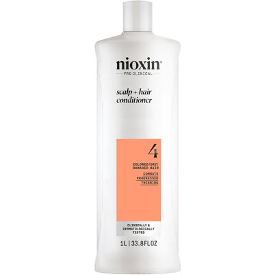 Nioxin System 4 Conditioner - Thinning Hair for Coloured, Dry & Damaged Hair Nioxin System 4 Conditioner - Thinning Hair for Coloured, Dry & Damaged Hair