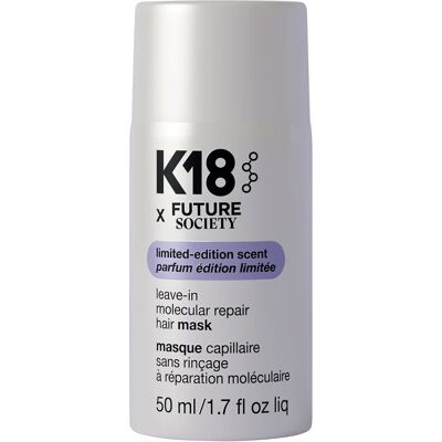 K18 Biomimetic Hairscience Future Society Leave-In Molecular Repair Hair Mask 50 ml K18 Biomimetic Hairscience Future Society Leave-In Molecular Repair Hair Mask 50 ml