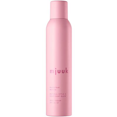 Mjuuk Hairspray Medium - Natural, Quick-Dry, All Hair Types - Hairspray Mjuuk Hairspray Medium - Natural, Quick-Dry, All Hair Types - Hairspray