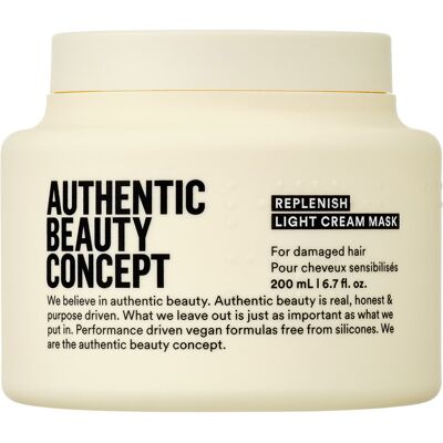 Authentic Beauty Concept Replenish Light Cream Mask 200 ml Authentic Beauty Concept Replenish Light Cream Mask 200 ml