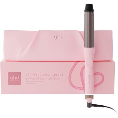 ghd Chronos Curve Grand Tong Curling Iron in Dusted Pink ghd Chronos Curve Grand Tong Curling Iron in Dusted Pink