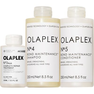 Olaplex Care Trio Set No.3PLUS + No.4 + No.5 Olaplex Care Trio Set No.3PLUS + No.4 + No.5