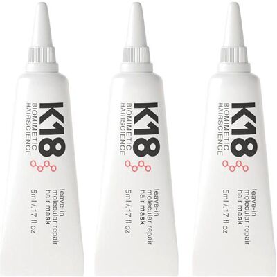 K18 Biomimetic Hairscience Leave-In Molecular Repair Hair Mask Set - Hair Mask K18 Biomimetic Hairscience Leave-In Molecular Repair Hair Mask Set - Hair Mask