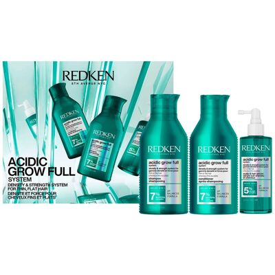 Redken acidic grow full system XMAS Set (Shampoo 300ml + Conditioner 300ml + Serum 100ml) Redken acidic grow full system XMAS Set (Shampoo 300ml + Conditioner 300ml + Serum 100ml)
