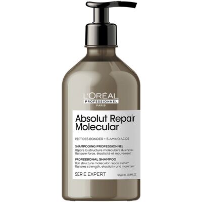 L'Oréal Professionnel Série Expert Absolut Repair Molecular Shampoo - 500ml L'Oréal Professionnel Série Expert Absolut Repair Molecular Shampoo - 500ml