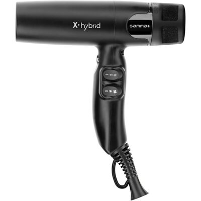 Gamma+ Hairdryer X-Hybrid Matt Black Gamma+ Hairdryer X-Hybrid Matt Black