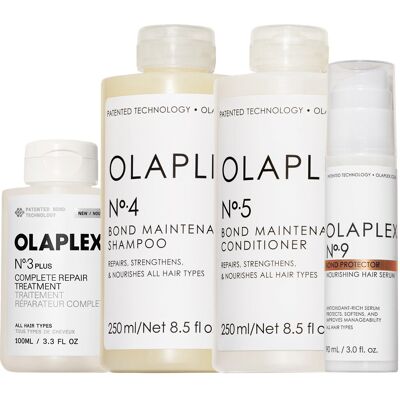 Olaplex Set No.3PLUS + No.4 + No.5 + No.9 Olaplex Set No.3PLUS + No.4 + No.5 + No.9