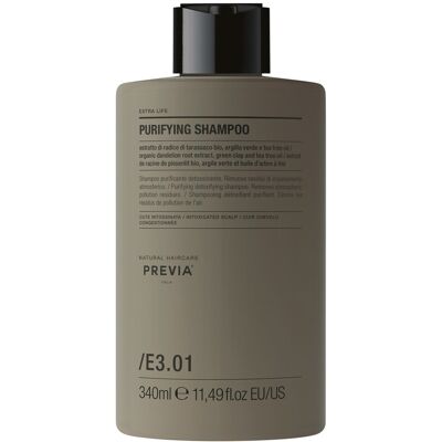 PREVIA Extra Life Purifying Shampoo 340 ml PREVIA Extra Life Purifying Shampoo 340 ml
