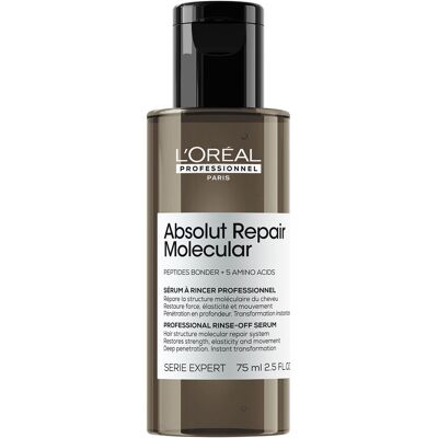 L'Oréal Professionnel Paris Serie Expert Absolut Repair Molecular Professional Rinse-Off Serum 75 ml L'Oréal Professionnel Paris Serie Expert Absolut Repair Molecular Professional Rinse-Off Serum 75 ml
