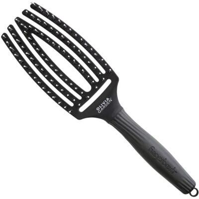 Olivia Garden Fingerbrush Combo Black M Olivia Garden Fingerbrush Combo Black M