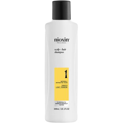 Nioxin Scalp + Hair System 1 Shampoo 300 ml Nioxin Scalp + Hair System 1 Shampoo 300 ml