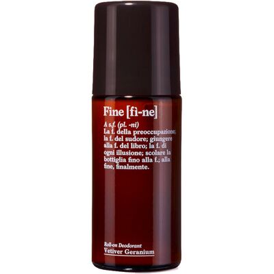 FINE Vetiver Geranium Roll-On Deodorant 50 ml FINE Vetiver Geranium Roll-On Deodorant 50 ml