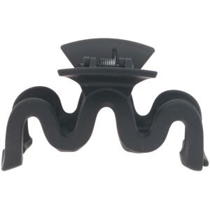 Solida Hair clip black matt wavy Solida Hair clip black matt wavy