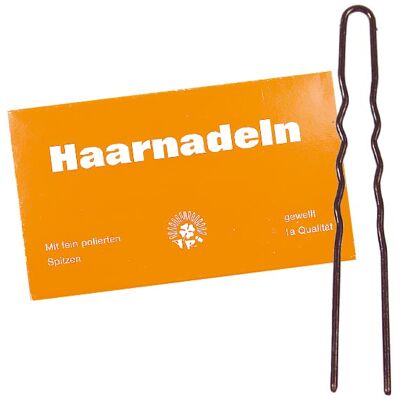 MyBrand Hairpins wavy Brown 20 x 16 pieces MyBrand Hairpins wavy Brown 20 x 16 pieces