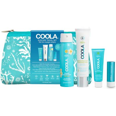 Coola Travel Kit 4-Piece - Sun Protection Kit Coola Travel Kit 4-Piece - Sun Protection Kit